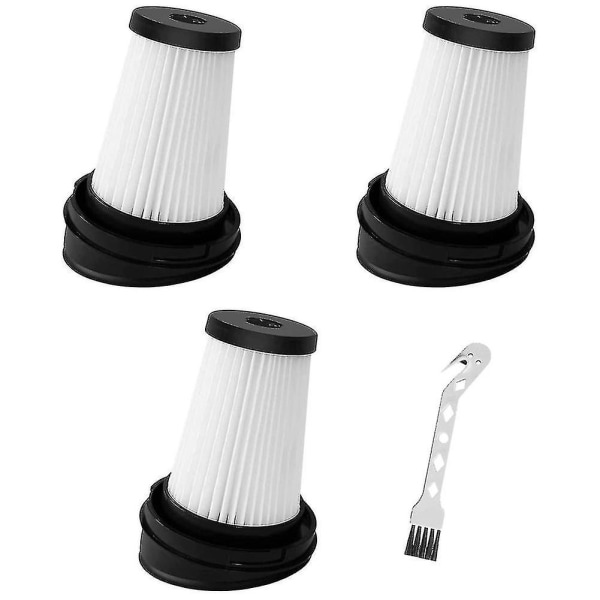 3-pack filter kompatibel med Grundig Vch9832 Vch9629 Vch9630 dammsugare