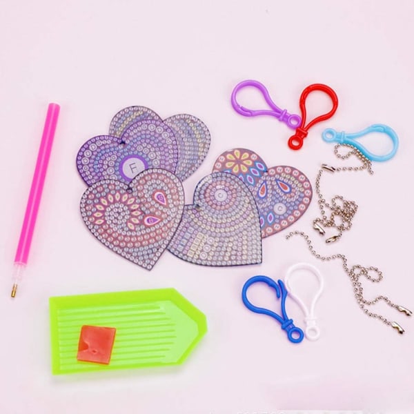 5D DIY Diamantmålning Full Kit för Vuxna, DIY Kristallbild Rhinestone Broderi Korsstygn Konst Hantverk DIY Hemvägg Dekor Diamantmålning Butterfly