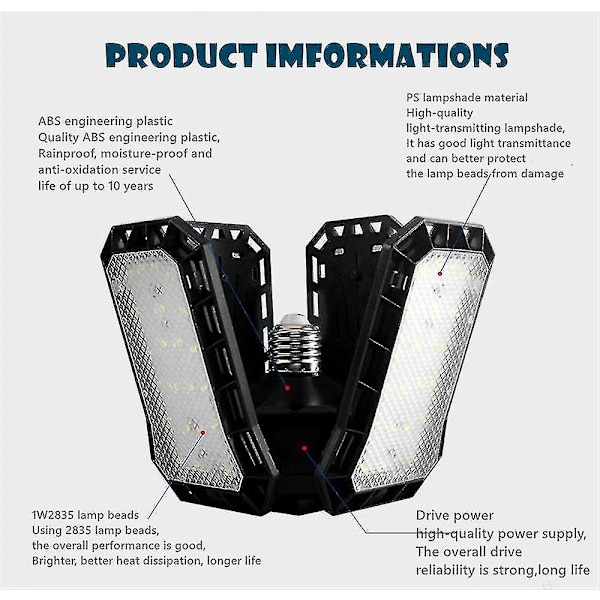 Spectrum 5+1 35w 72led Växtlampa för inomhusväxter Hydroponics,