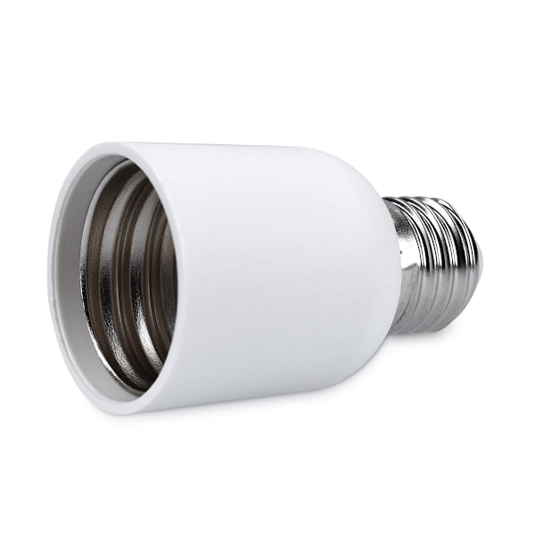 4x Sokkeladapter - E27 til E40 Sokkelkonverter - E40 Base Lampeholderadapter til Halogen LED Pære