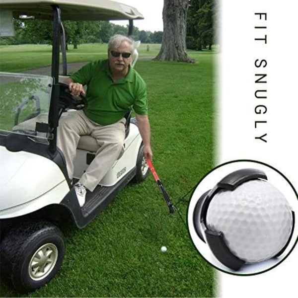 Golfbold Retriever, 6 ft/9 ft Rustfrit Teleskopisk Golfbold Retriever til Vand med Golfbold Griber til Putter, Golf Tilbehør, Gaver til 6 Feet