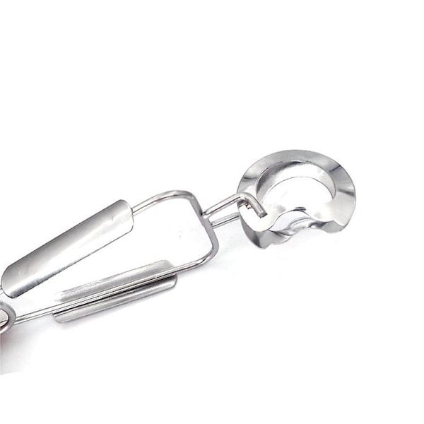 1 stk. rustfrit stål snegle tang gaffel snegle clips køkken mad tang servering tang mini køkken tang nem rengøring