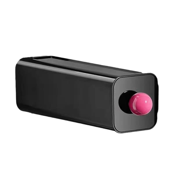 Rörig hållare - Platsbesparande design - för badrum sovrum - Hållbar brottsäker Black