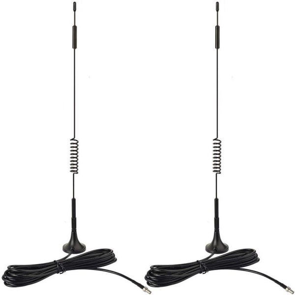 4G LTE 7dBi magnetisk base TS9 antenne 2-pak til MiFi Hotspot Router USB Modem Netgear LB2120 Nighthawk M1 MR1100 M2 MR2100 AC785 AC797 AC790 AC TS9(2 Pack)