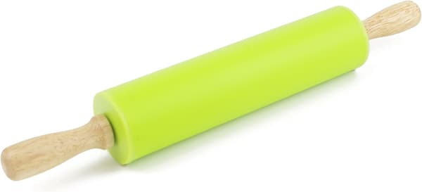 Kagerulle - Non-stick silikone træhåndtag - 30 cm