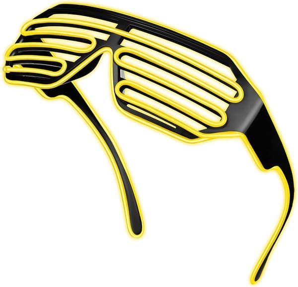 LED-bilelasit 3 vilkkutilalla (keltainen valo) Yellow light