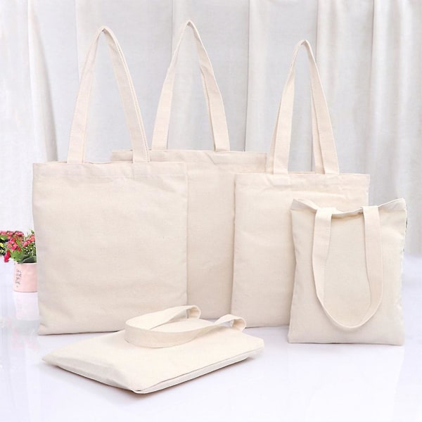Fashion Eco Shopping Canvas Tote Handbag Canvas Purse Pouch Shoulder Bag