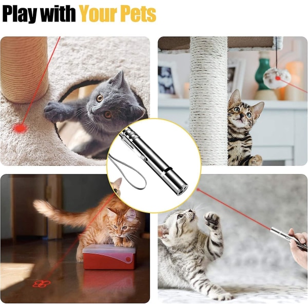 Indoor Kitten Lelut Interaktiiviset kissanlelut koirille Lemmikkieläimet Harjoittelu (kissan takaa-ajolelu)