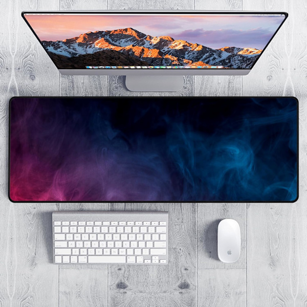 Musematte Gaming Stor Skrivebordsmatte (31,5 x 11,8 x 0,12 tommer) Vaskbar Musematte Bærbar PC-Skrivebordsmatte, Japansk Musematte med Sklisikker Gummibase, Utvid mouse pad Y15 XL
