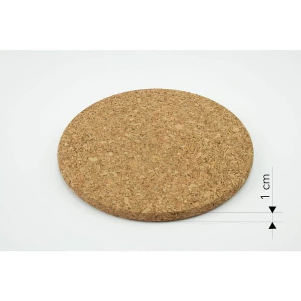 Set med 3 korkunderlägg – 19 cm diameter
