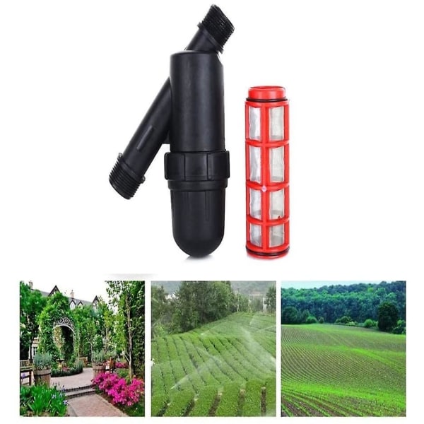 3/4in Mesh Filter Rustfritt Stål Irrigasjonsskjermfilter Kondisjonert Vannfilter For Hagebruk Landbruk Dryppvanning For Pumpe