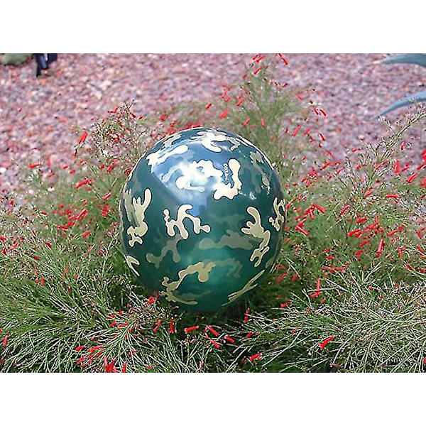 10 stk. Camouflage balloner - Perfekte til udendørs temajagt eller fest