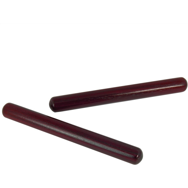 VIB7-WD Vibraslap & CLA7-RD Redwood Træ Claves - 20cm Længde Par Claves + Wooden Claves Single