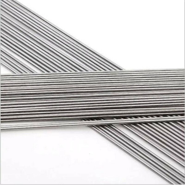 20 matalan lämpötilan alumiinilankaa Tig Wire alumiinilanka 3,2 x 330 mm - ruostumattomasta teräksestä valmistetut kaarihitsauselektrodit - päällystetyt tangot läpipainopakkaus (20 kpl)