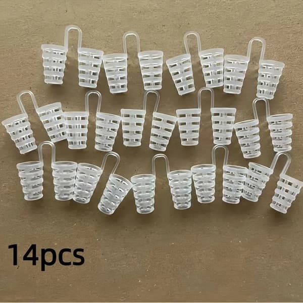 14-pack mini-snarkskydd | Anti-snarknings-näsclips, robust design