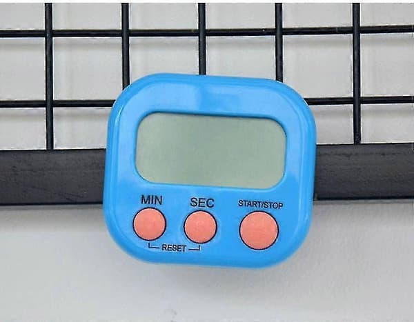 Magnetisk digital timer 4-pak, til køkken, klasseværelse, madlavning, badeværelse, spil