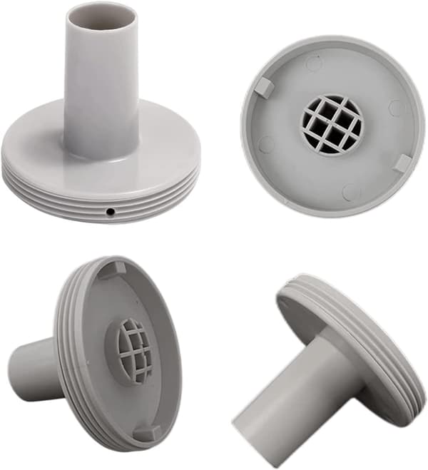 2-pak poolsi-forbindelse 11070 til Intex pools - 1-1/4\" indløbsforbindelse kompatibel med 11072 & modeller 26005E 25022E (sæt med 2)