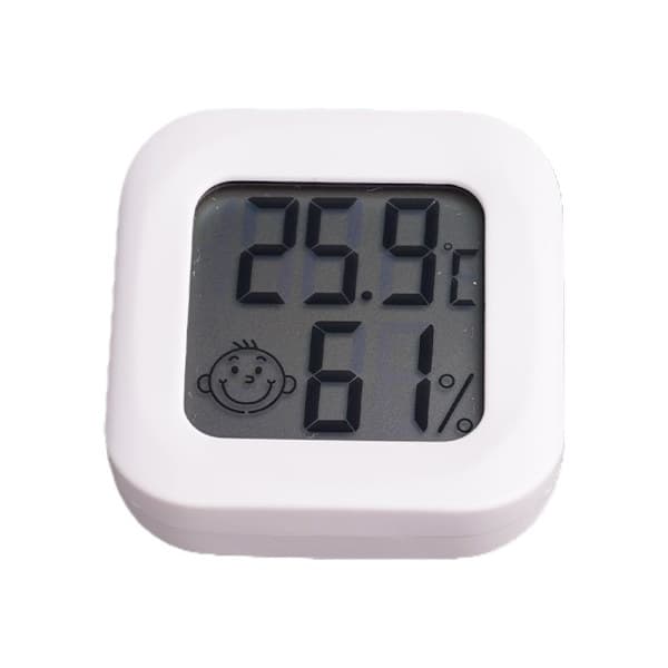 Digital LCD innendørs hygrometer termometer fuktighetsmåler rom