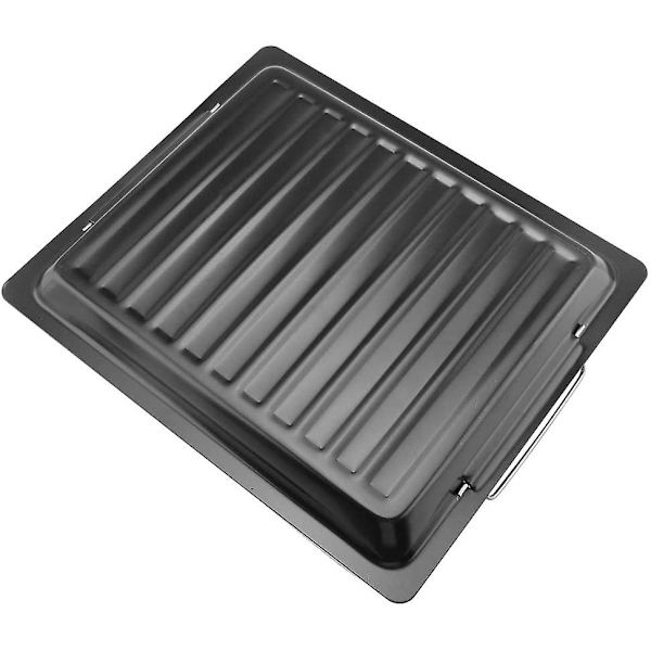 Grillplade i rustfrit stål af fødevarekvalitet, stegepande med non-stick-belægning, bærbar grillplade