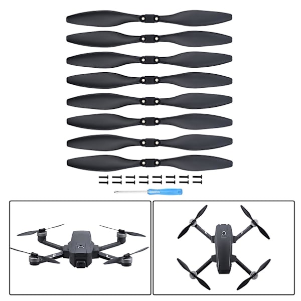 Propeller Vikbara Design Reparationsdelar För Holystone Hs720 720e Reparation Fyra Par