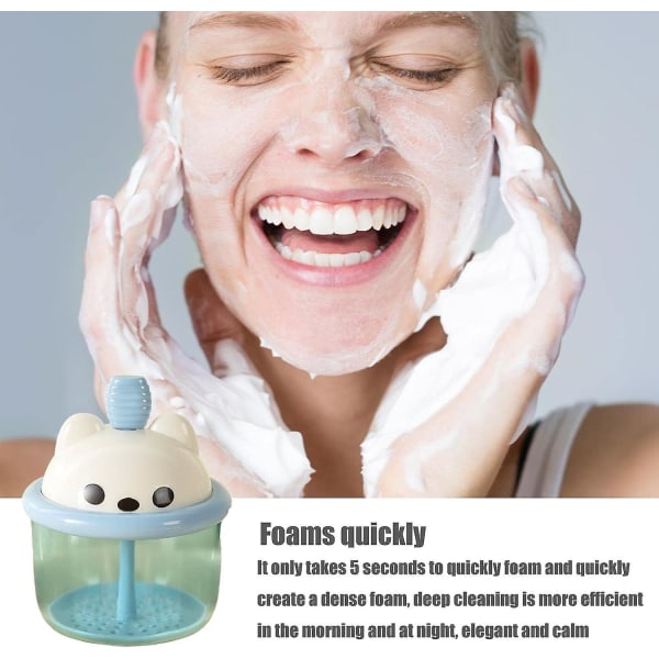 Skin Care Marshmallow Whip Makerblue - Rich Foam Maker For Face Care Whip, söpö vaahtomuppi ihon puhdistamiseen