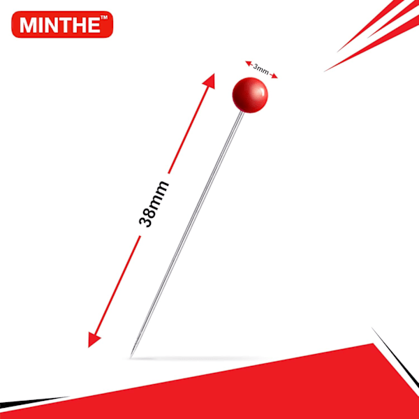 MINTHE™ Ompelimneet, 100 kpl, Ompelimneet, Pukeutumisen ompelimneet, Ompelimneet pukeutumiseen, Värilliset ompelimneet, Peittoompelimneet, Kangasompelimneet Multi Color