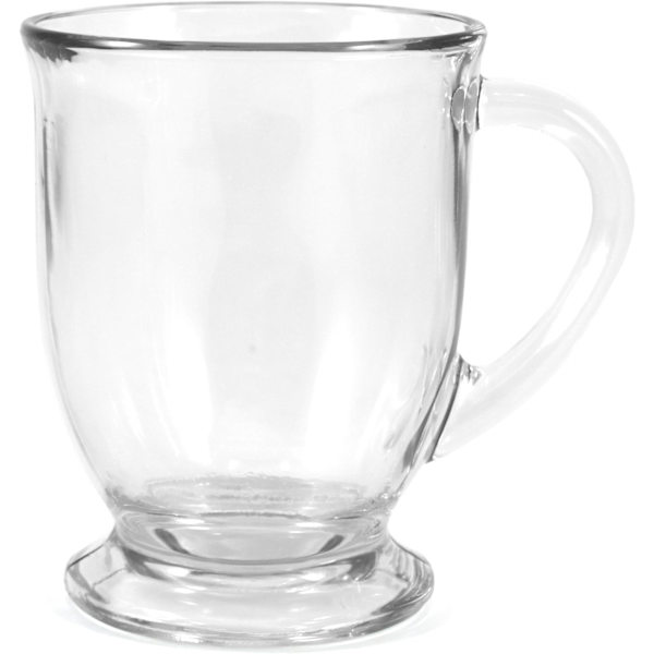 16 Oz. Kahvimuki (83045aah) Lämpimän Juoman Mukit (2 Pakkausta) Transparent