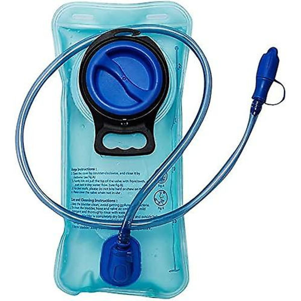 2L Hydreringsryggsäck, Bpa-fri Hydreringsficka för Ryggsäck, Militär Drickväska med Slang, Bärbar Vattenbehållare för Vandring, Camping, Löpning, Cykling,