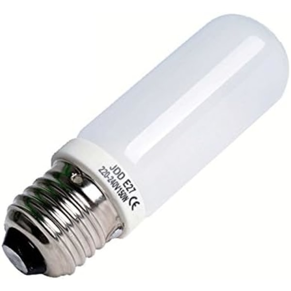 2 kpl JDD valokuvastudion salama lamppu E27 mallinnuslamppu 240v 150w Studio Strobe