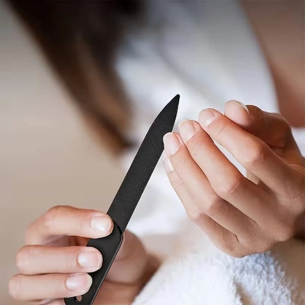 Nagelfil i rostfritt stål, Nagelbuffer, Nagelrasp
