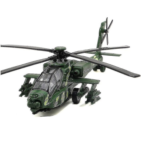 Helikoptermodell Alloy Armed Fighter Simuleringsmodell