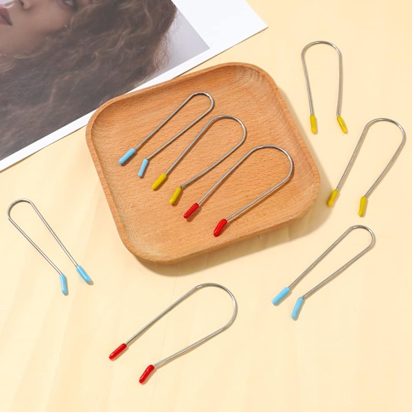 Varme krølleclips udskiftning varme rulle clips assorteret varme rulle sikringsstifter passer til ¾'', 1”,1¼ tommer ruller og krøller(20stk)
