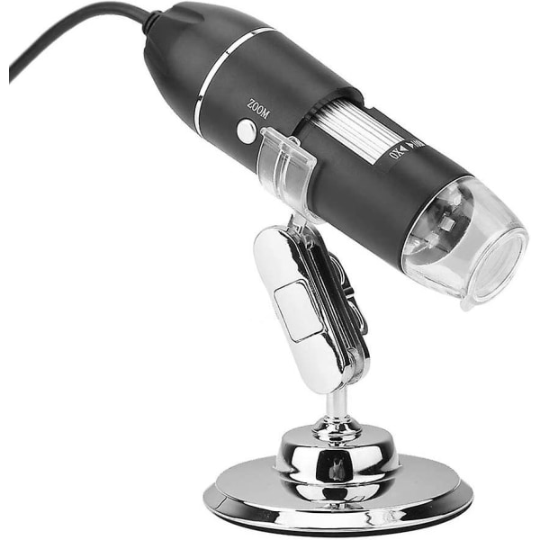 USB Wifi Förstoringsglas Endoskop 50x-1000x 2mp Digital Mikroskop Trådlöst Led Förstoringsglas Handhållet Digitalt Mikroskop För Datortelefon, 1 Pack