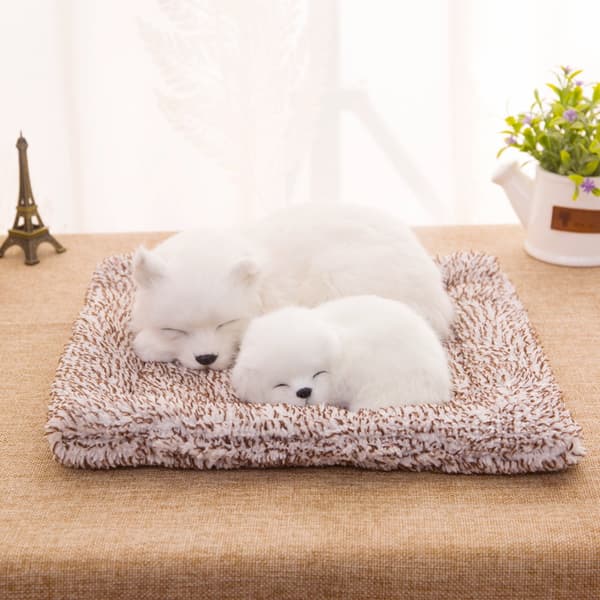 Aktiveret kul simulering hund biltilbehør bambus kulpose Til fjernelse af formaldehyd og lugt Samoyed
