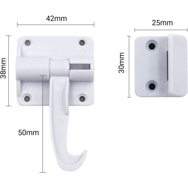 Child Safety Locks, No Drilling Needed, Jmbabe Baby Cupboard Locks for Drawers and Kitchen Cabinets, Strong Adhesive Easy Install Children Sa