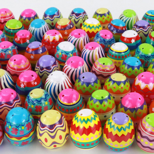 Påskeegg Plastfylt Easter Diy Surprise Eggs Holiday Party Supplies