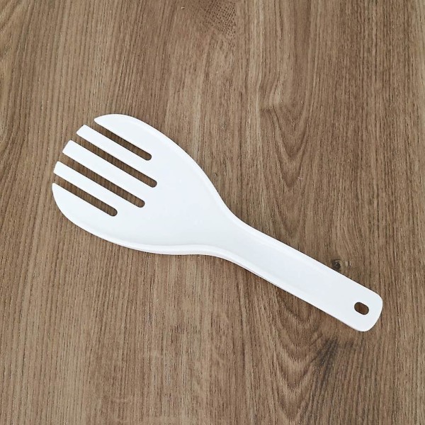Plast Non-stick Rissked - Köksredskap för hem, restaurang, hotell, vit - Set om 2