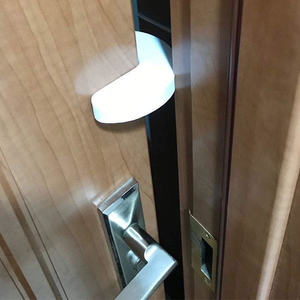 Fingerklemmebeskytter for dør, myk og holdbar skumdørstopper, trygg for babyer og barn (6 stk.)