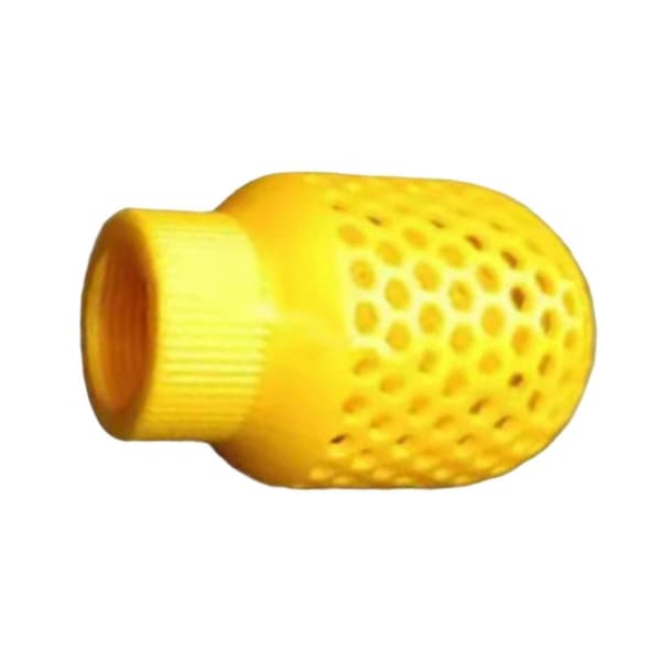 Boblesprinkler Plastdiffusor Flomdyse Vannrør Vannmunnstykke for Delikat Vanning av Planter Yellow