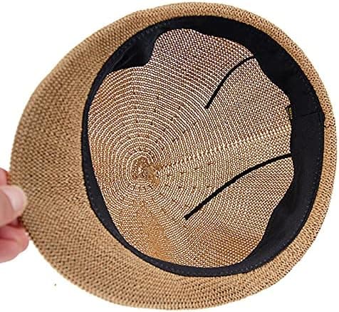 Sommer stråhat til kvinder, visir, sixpence, malerhat
