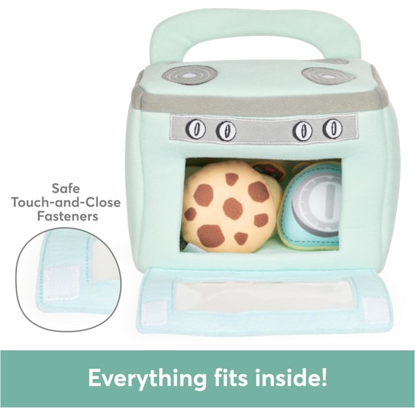 GUND Ensimmäinen Leivonta Pehmolelusetti Äänien, Ratinan, Vinkunnan ja Rypistyksen kanssa, Ultra Pehmeä Pehmolelu Aistien Stimulointiin Vauvoille ja Vastasyntyneille Baking Playset