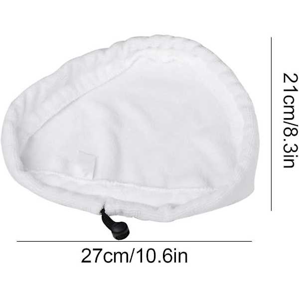 Dampmoppe Puder Universal Vaskbare Mop Klude Genanvendelige Mikrofiber Udskiftning Rengøringspuder Til Hjem 6 Stk (hvid)