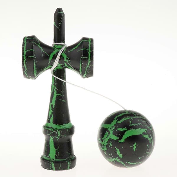 Traditionelt Kendama Boldfangstspil - Trælegetøj med snor til børn
