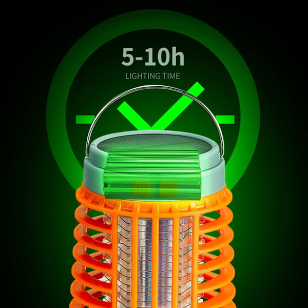 Killer, 2024 Ny Zaptek Mygg Zapper, BuzzBlast, USB-lading og solenergi, Perfekt for utendørs og innendørs (3 stk.) 3Pcs