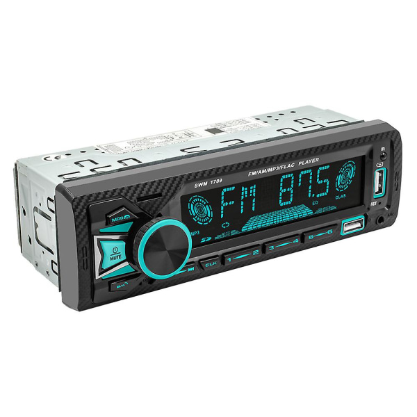 Bil Blutooth Mp3-spelare U Disk Bil Am/fm Radio Bilstereo Med Digital Multimedia