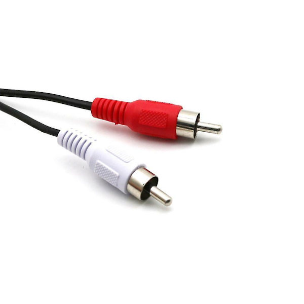 1,5 m USB A -uros 2x RCA Phono -uros AV-kaapeli, TV-aux-sovitin, linja, onnea ostosten teossa