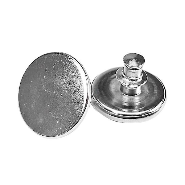 8 st magnetiska gardinvikter med bakre fäste, enkla att applicera, nya