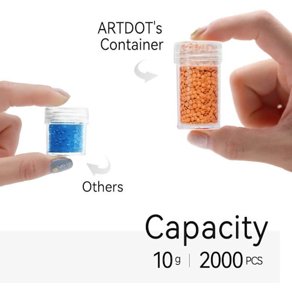 5D timanttimaalaus säilytyslaatikot 30 lokerolla, 71 kpl timanttimaalaus tarvikkeet ja työkalusarjat kynillä aikuisille (sininen) D-blue Small(30 Jars)
