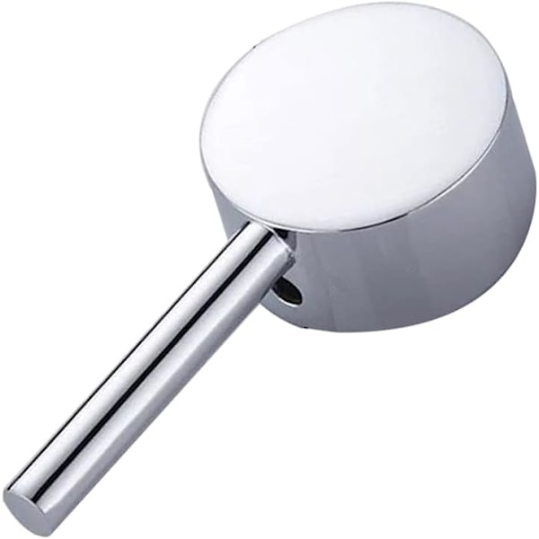 Zink Legering Ventilgreb Udskiftningshoved - Håndtag til Vandhane - Vandhanegreb til Badeværelse, Køkken, Håndvask (40mm, Tyndt Håndtag) Thin Handle 40mm