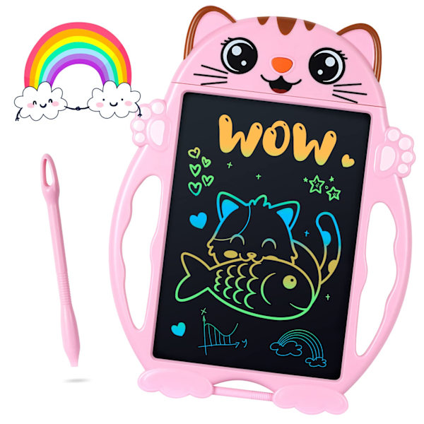 Lahjat tytöille/pojille/lapsille Lelut-Oppimisen opetuslelut Ikä 3-6 + -LCD-kirjoitustaulu Doodle Magic Board-Lasten lahjat tytöille
